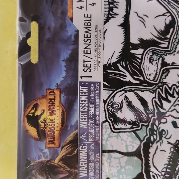 JURASSIC PARK FOUR IN ONE POSTER BOARDS WITH MARKERS. - Picture 2 of 7